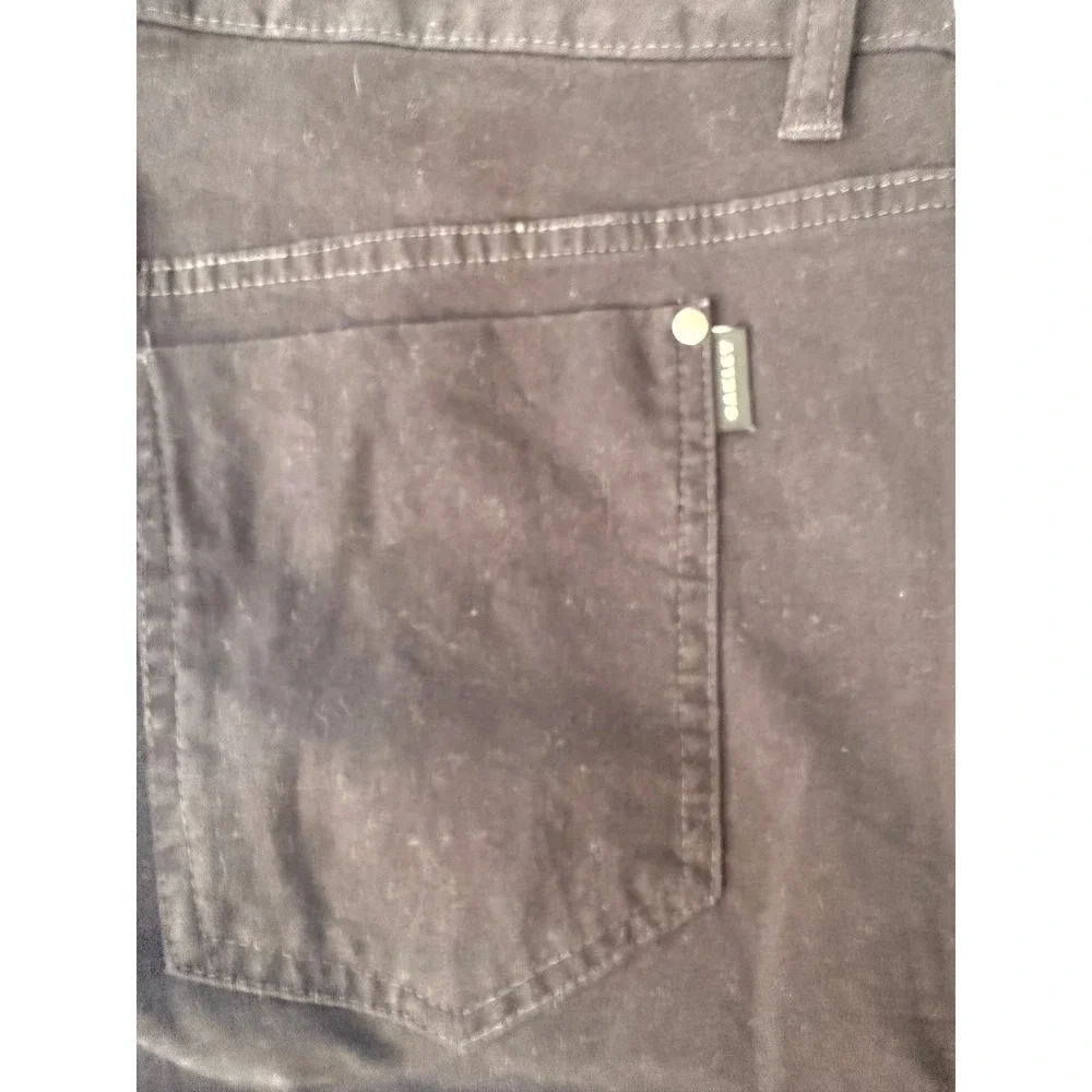 Oakley Mens Charcoal Regular Fit Stretch Cotton 5-Pocket Shorts Size 36‎ x 10